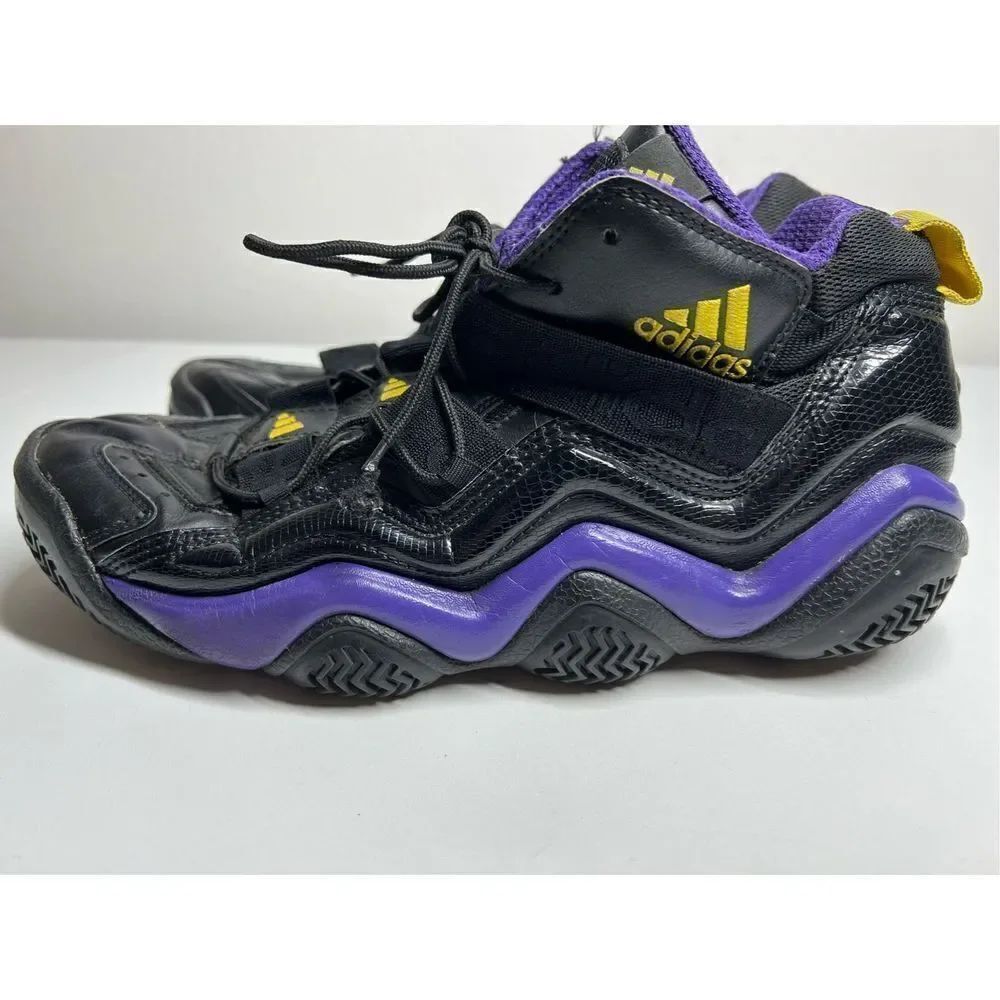 Adidas Top Ten 2000 Lakers Size 11,5 - Picture 2 of 10